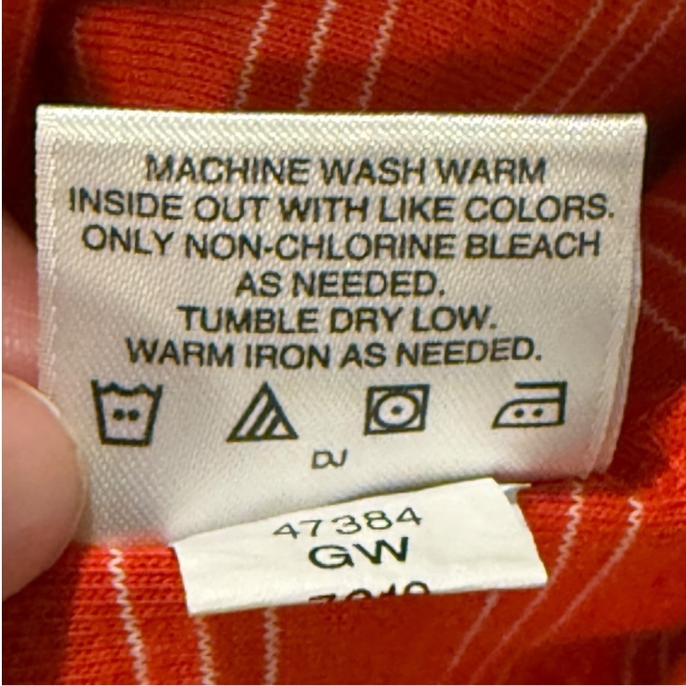 Hanna Andersson Red Tie Shoulder Dress Size 110 5T - Picture 6 of 6